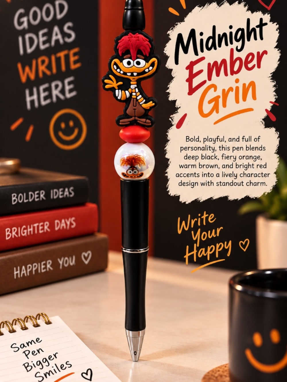 Midnight Ember Grin Pen